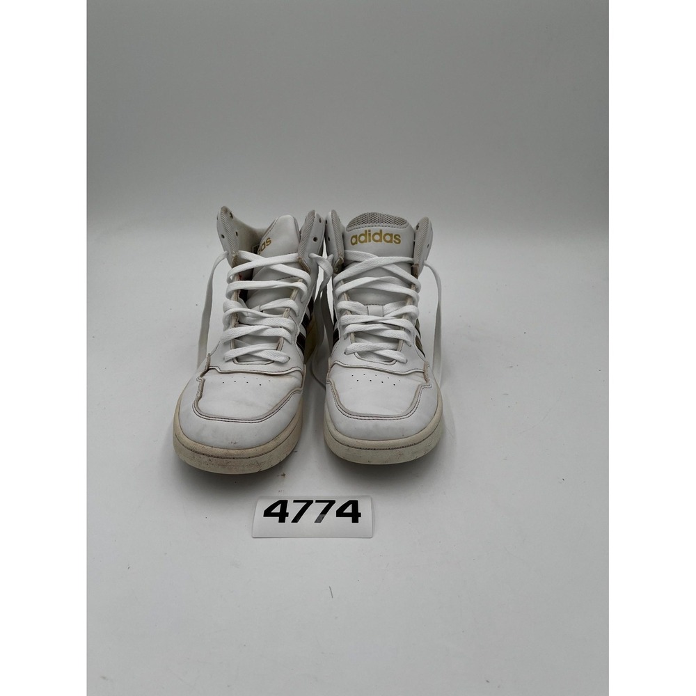 Adidas Hoops 3.0 Mid Classic GY2598 Basketball Sneaker Shoes Mens 7 White Brown